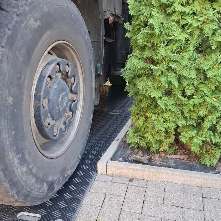 Beskyttelse af belægningssten under kranarbejde (5)