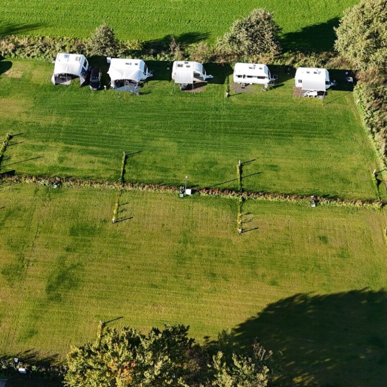 Græsarmering på en campingplads i Holland (4)